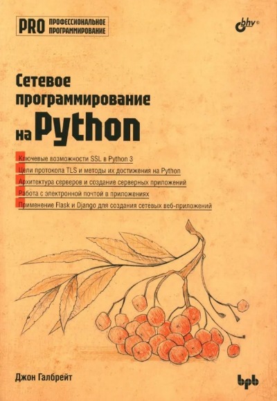 «Сетевое программирование на Python» - ISBN: 978-5-9775-1899-4
