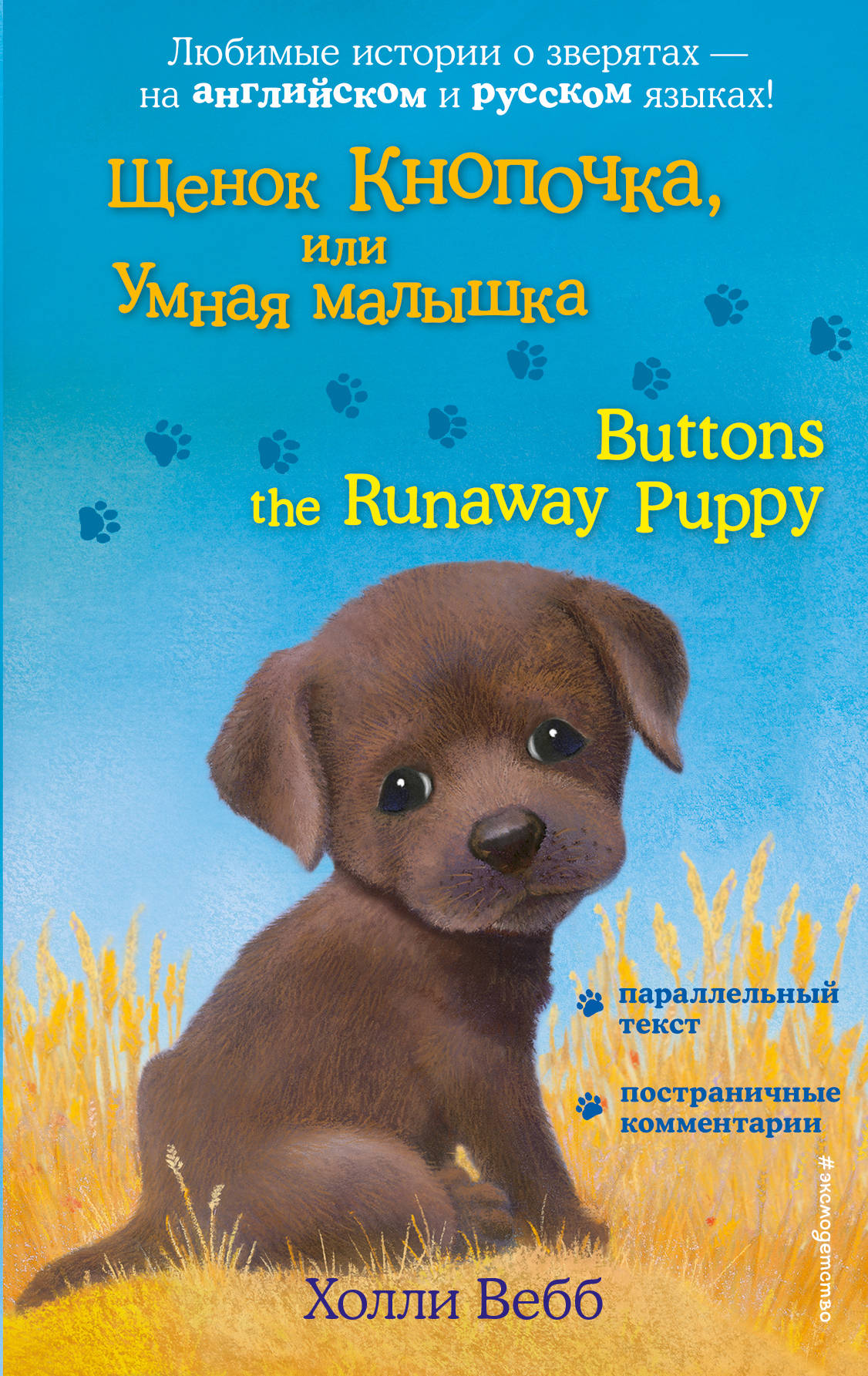 «Щенок Кнопочка, или Умная малышка = Buttons the Runaway Puppy» - ISBN: 978-5-04-096545-8