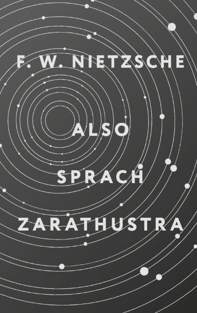 «Also sprach Zarathustra» - ISBN: 978-5-17-158290-6